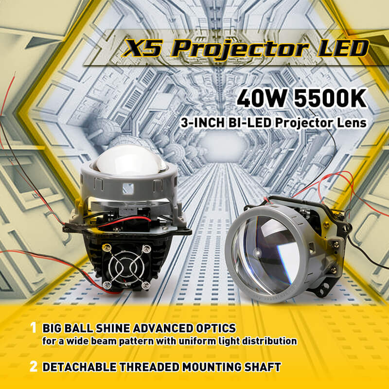 4 Projector Headlights Benefits