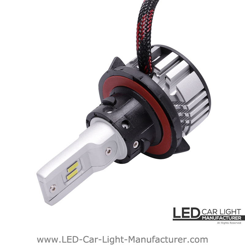 Nilight H13 LED Headlight Bulbs,H13/9008 Hi/Lo Beam LED Headlight Bulb 6500k H13 LED Bulb Cool White IP67 
