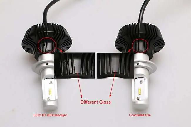 How to Identify Genuine G7 or Fake G7 LED Headlight Conversion Kit?