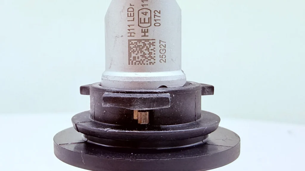 Philips H11 LEDr tension spring detail