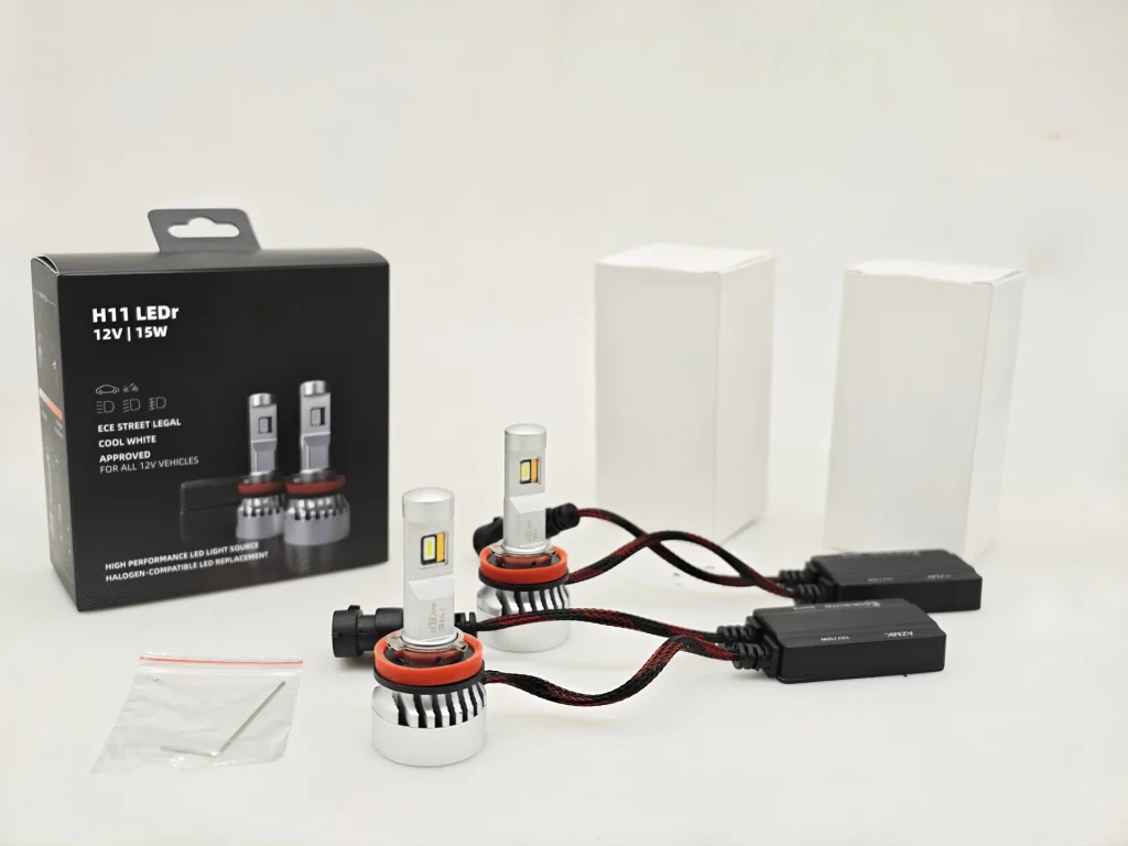 EB H11 LEDr package and included contents