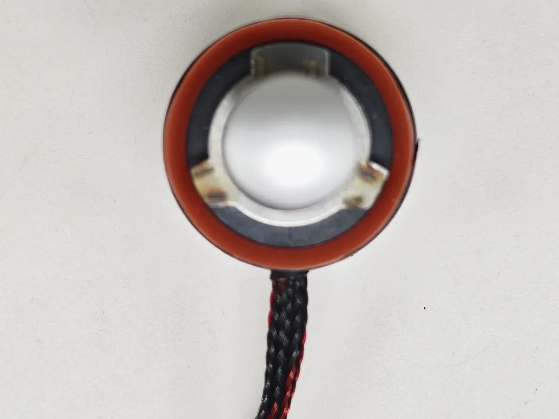EB H11 LEDr keyed PGJ19-2 base with the large metal locating spring oriented at the top