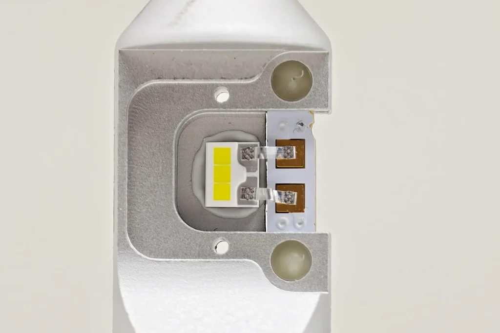 Philips H11 LEDr LED emitter close-up