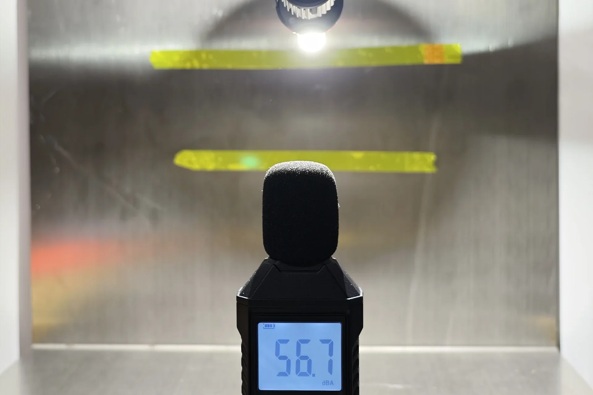 Philips H11 LEDr operating noise measurement