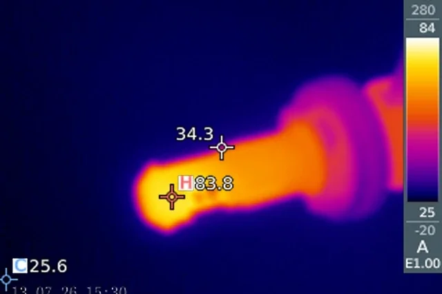 Philips H11 LEDr stabilized temperature measurement